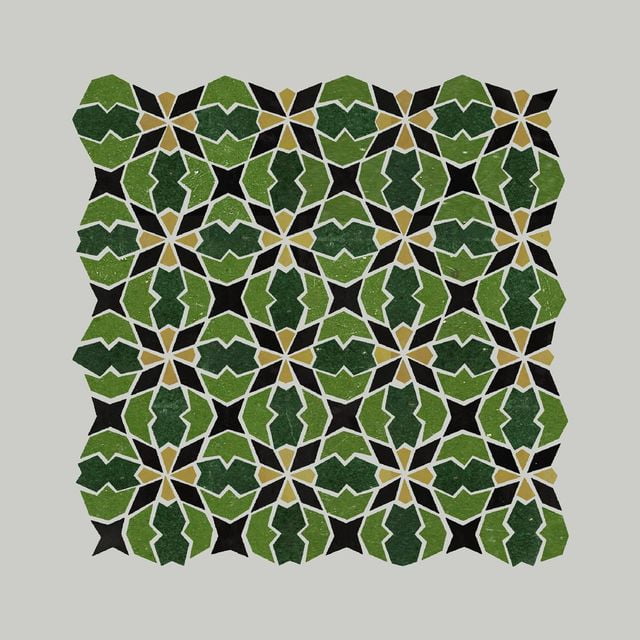 Patterns Home Zellige - Habibi Mosaic - Interiors